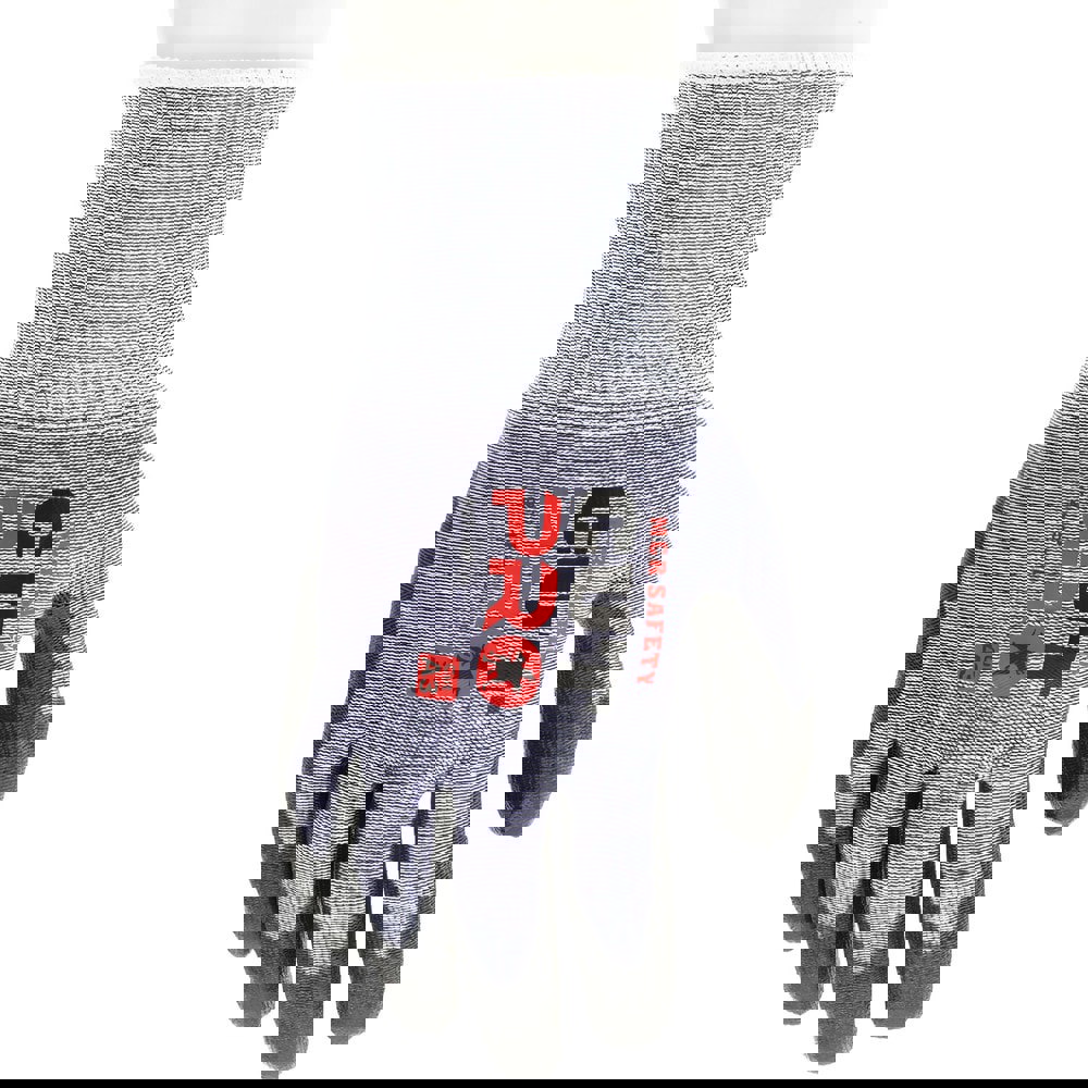 Cut, Puncture & Abrasive-Resistant Gloves: Size XL, ANSI Cut A3, ANSI Puncture 4, Polyurethane, HPPE